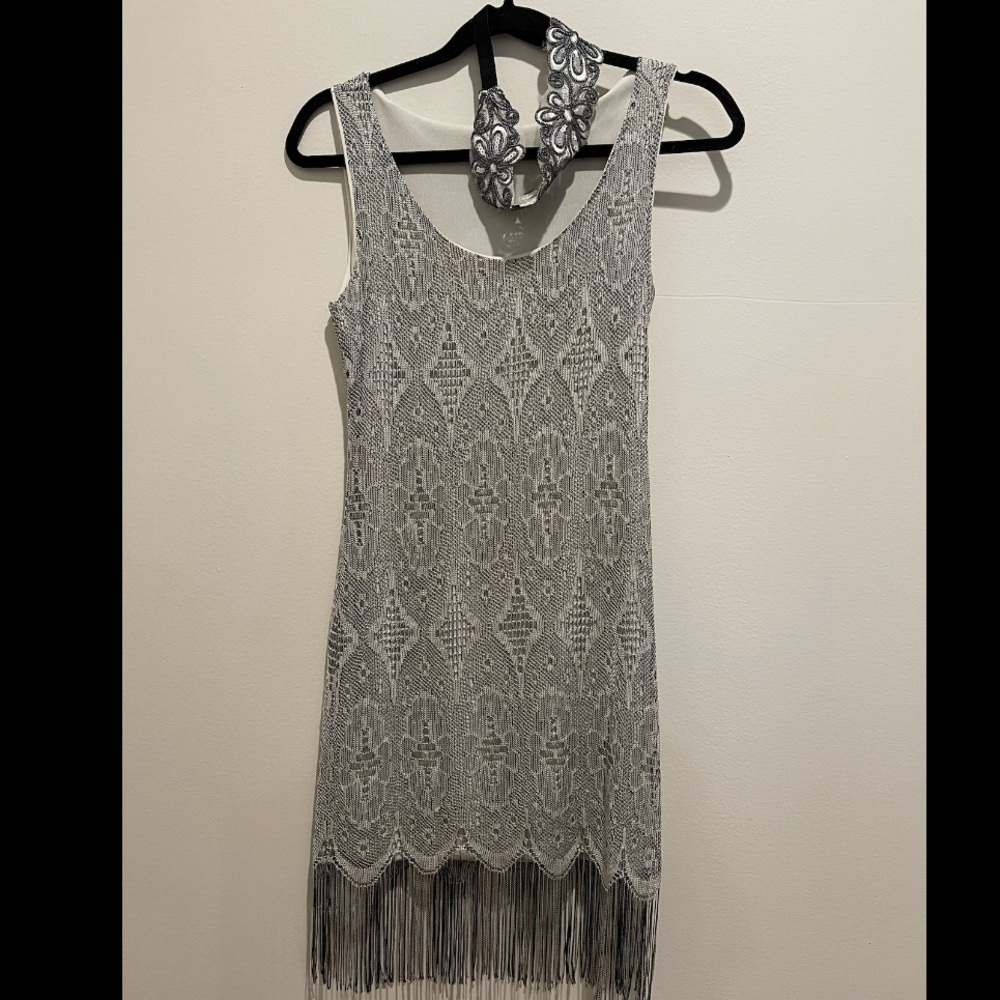 Beautiful dress with head band